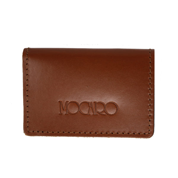 Leather Folded Card Wallet