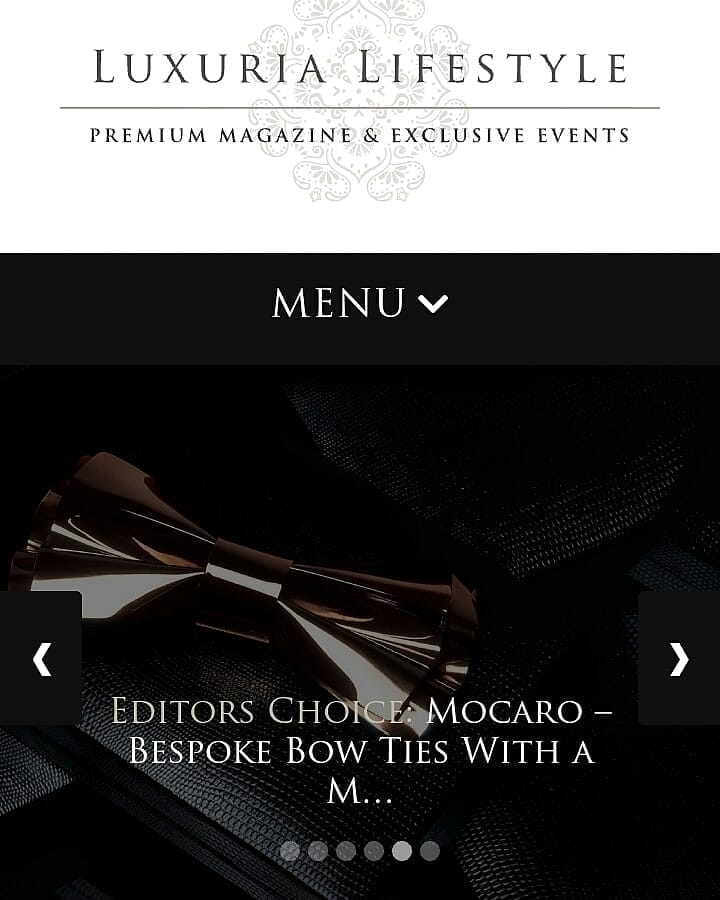 Luxuria Lifestyle Premium Magazine