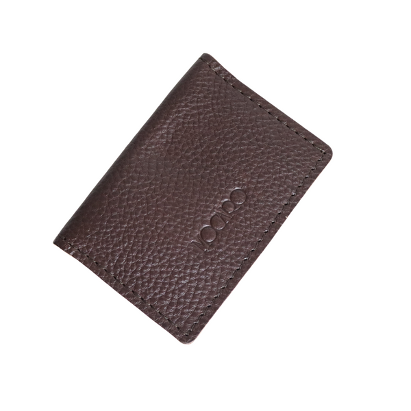 Leather Folded Card Wallet