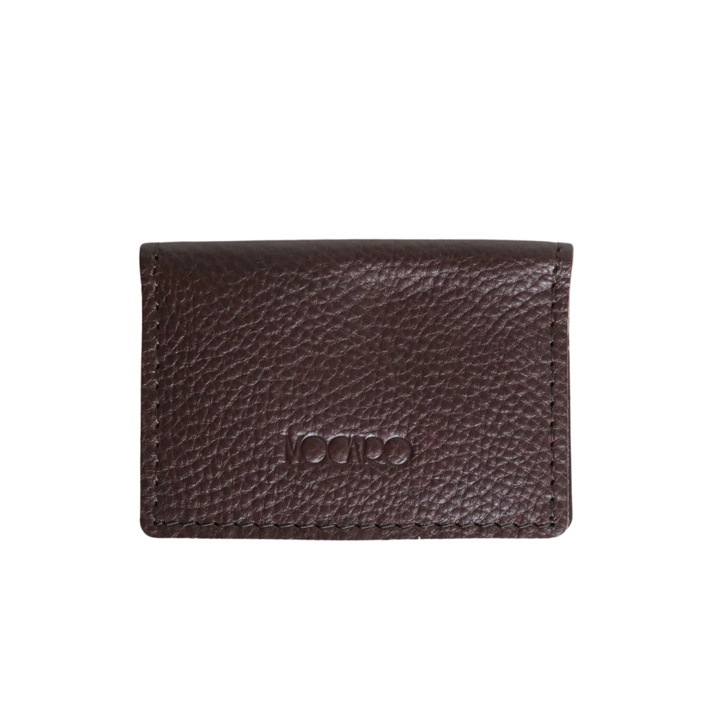 Leather Folded Card Wallet
