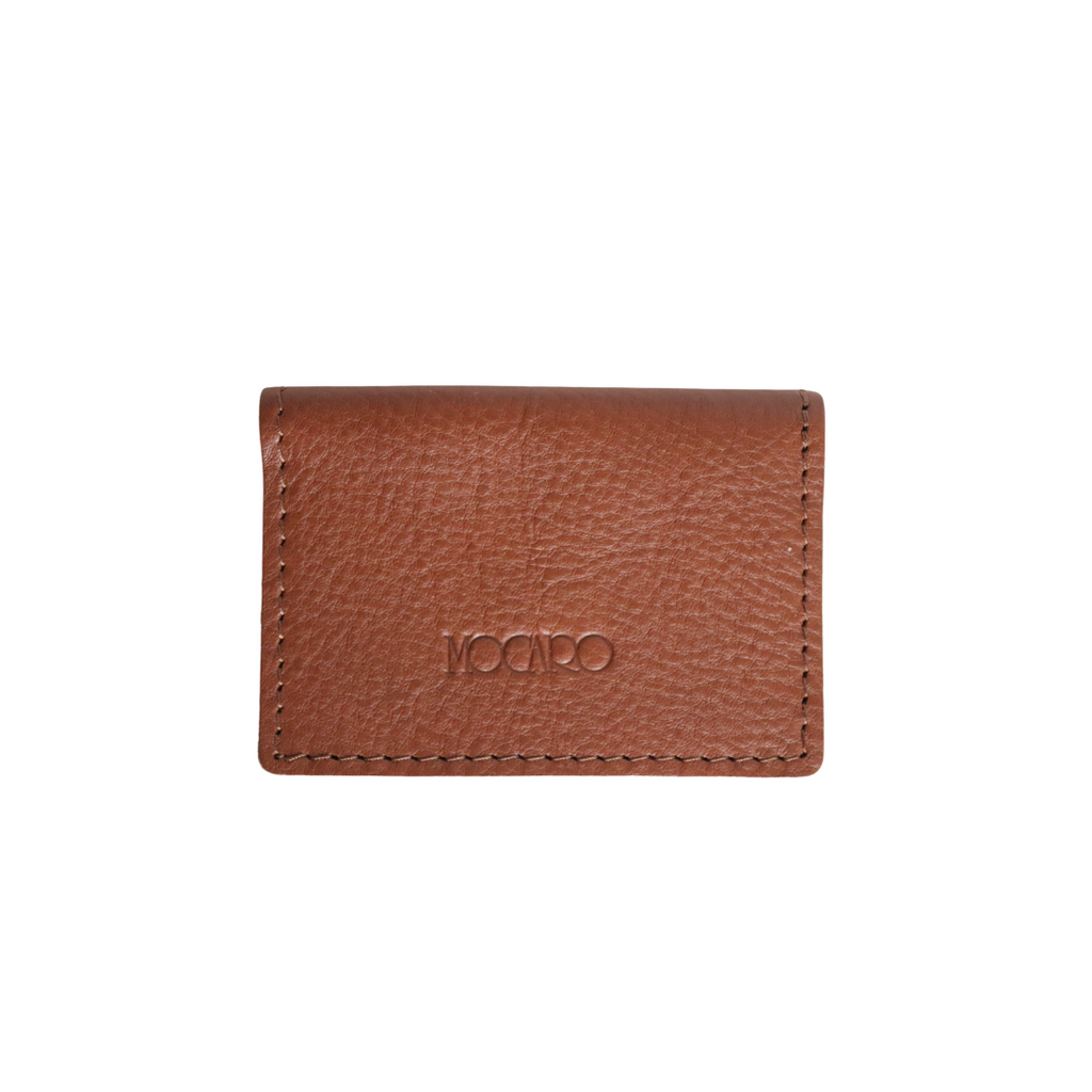 Leather Folded Card Wallet