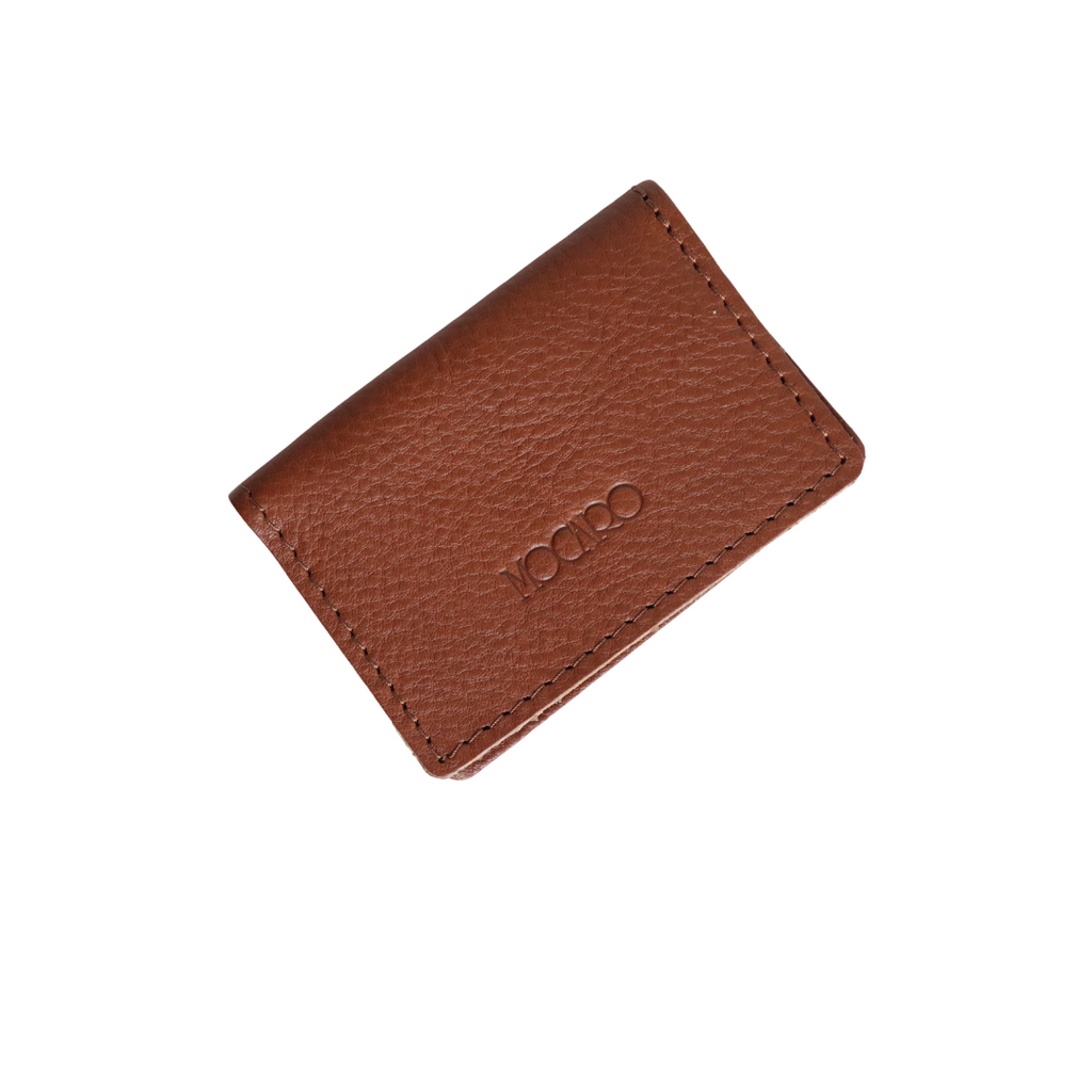 Leather Folded Card Wallet