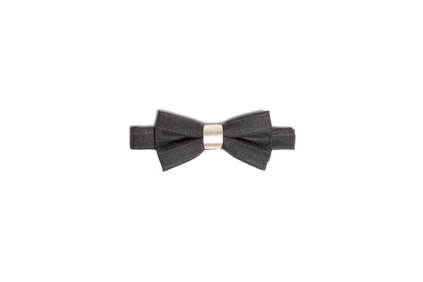 Charcoal Pinstripe Ready Tie