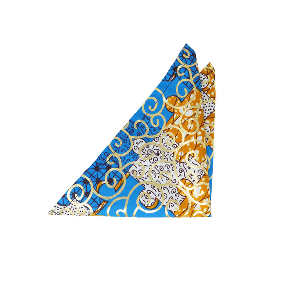 Gold Supreme Wax Pocket Square