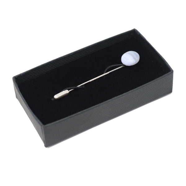 Agate Lapel Pin