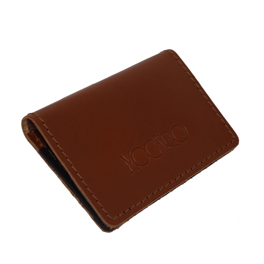 Leather Folded Card Wallet